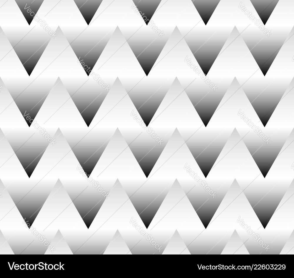 Seamlessly repeatable grayscale triangle pattern Seamlessly repeatable grayscale triangle pattern vector image