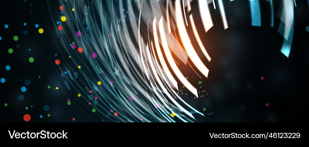 Technology data background idea of global Technology data background idea of global vector image