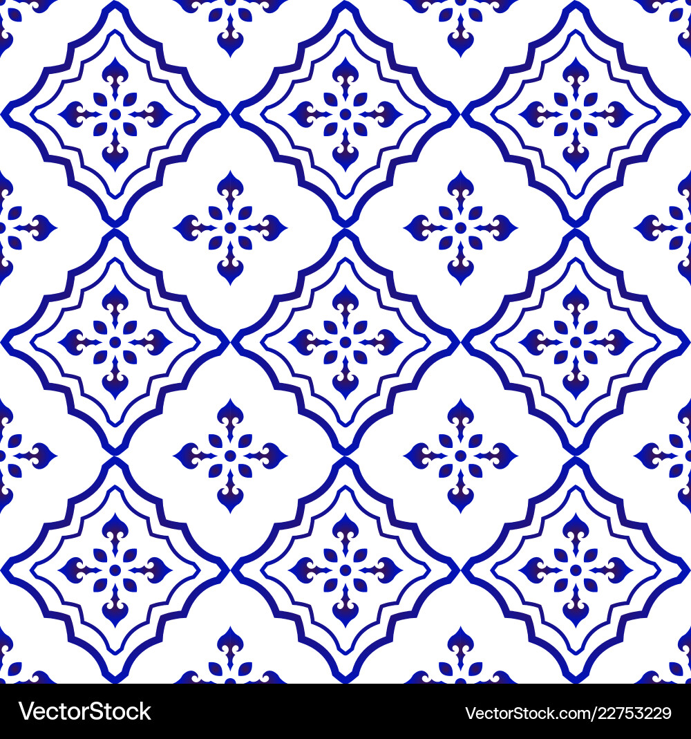 Tile pattern design Tile pattern design vector image
