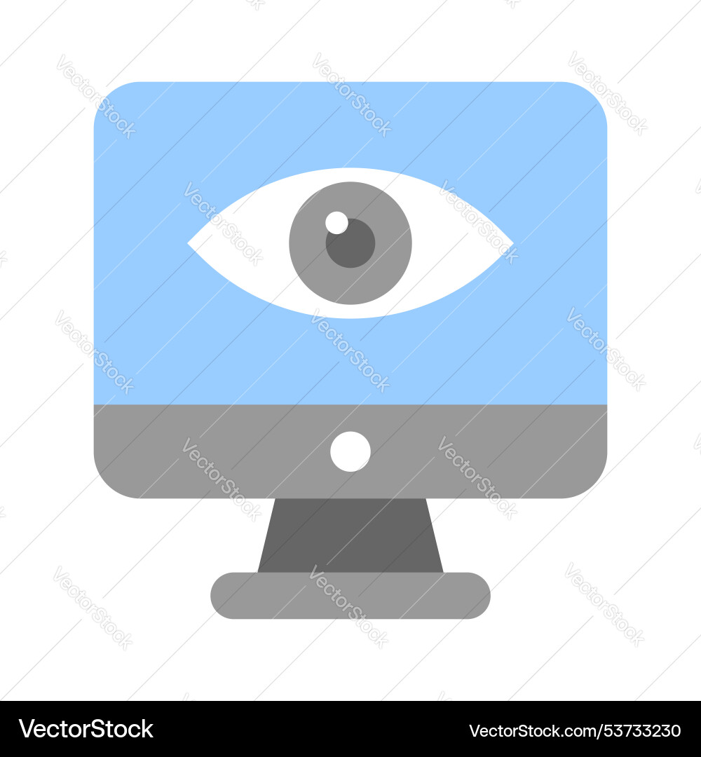 Monitoring Vector Image