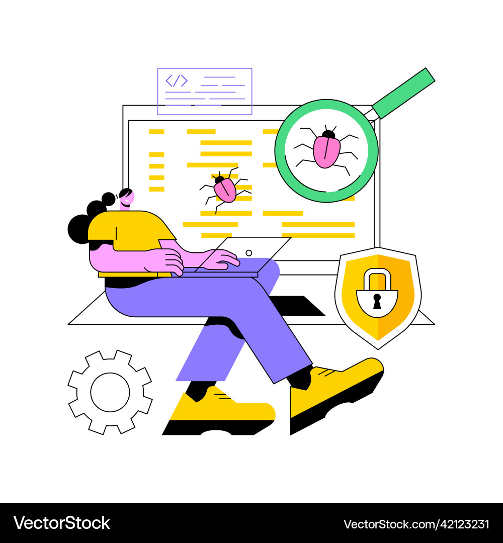 Beta testing abstract concept vector image