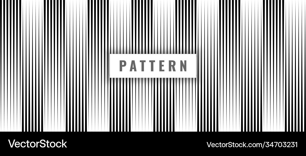 Black Vertical Line Pattern Vector Image