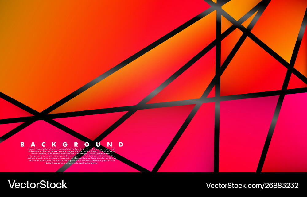Abstract fancy polygon background patterns design Vector Image
