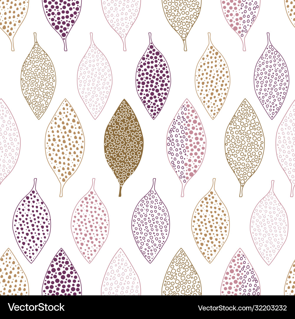 Abstract leaf seamless pattern texture Abstract leaf seamless pattern texture vector image