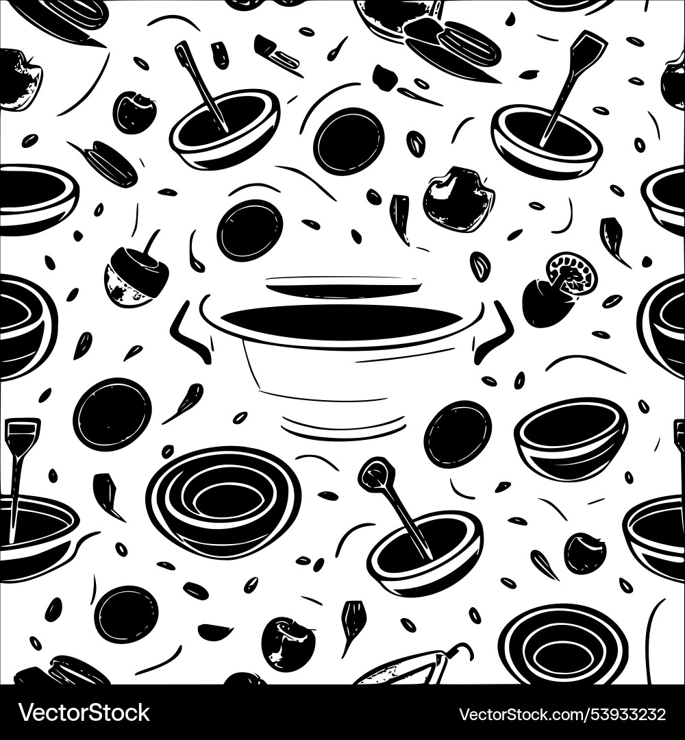 Cauldron abstract pattern seamless Cauldron abstract pattern seamless Vector Image