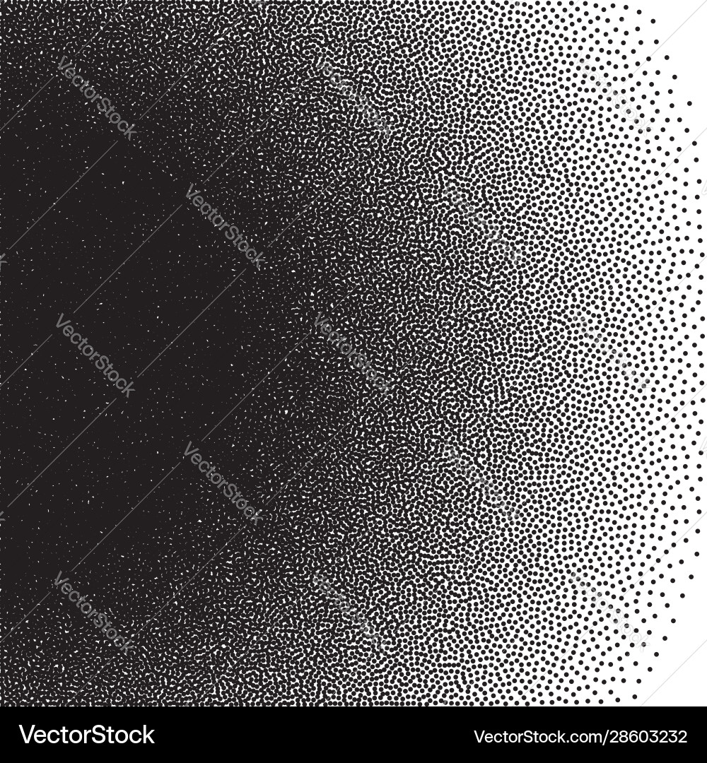 Stochastic raster halftone gradient print Stochastic raster halftone gradient print vector image