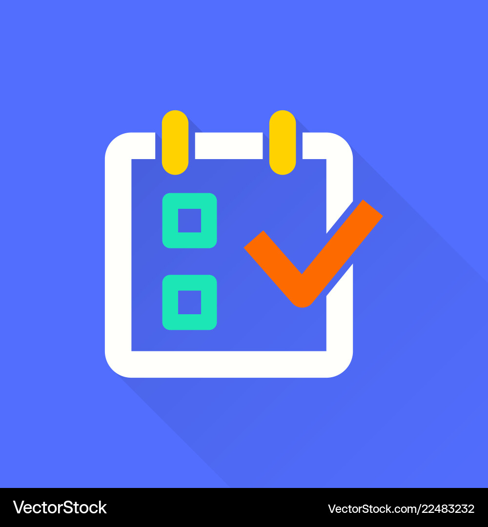 Survey - icon for graphic and web design Survey - icon for graphic and web design vector image