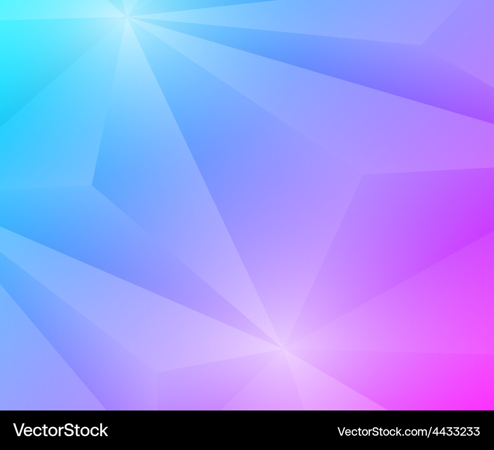 Geometric Gradient Polygon Background Vector Image