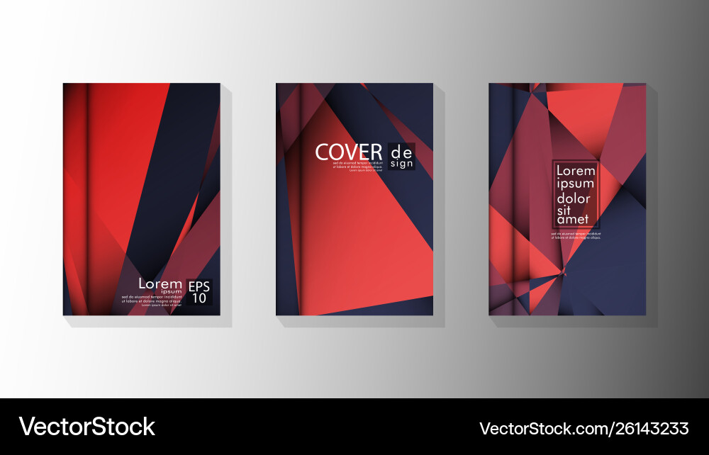 Gradient minimal geometric pattern design Vector Image