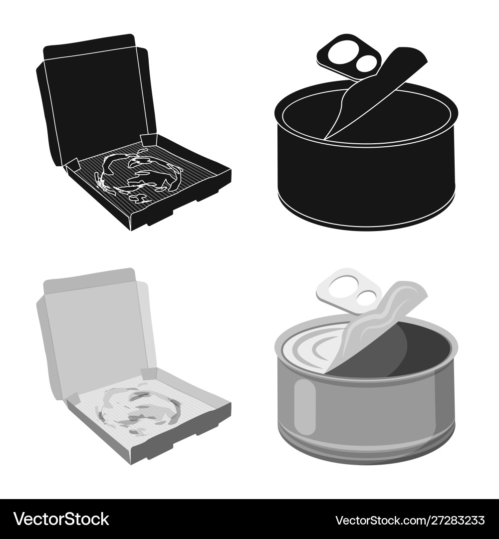 Isolated object refuse and junk sign vector image