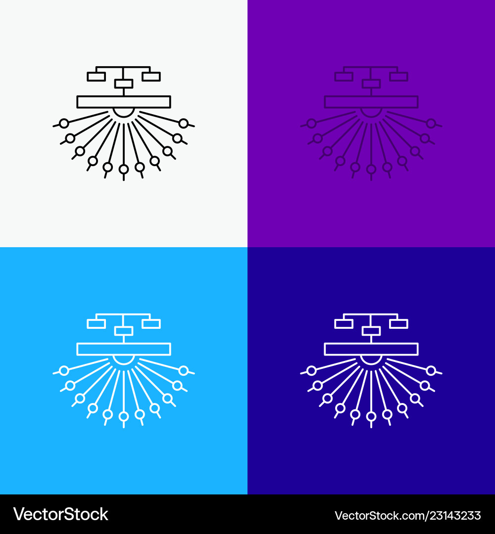 Optimization site structure web icon over Optimization site structure web icon over vector image