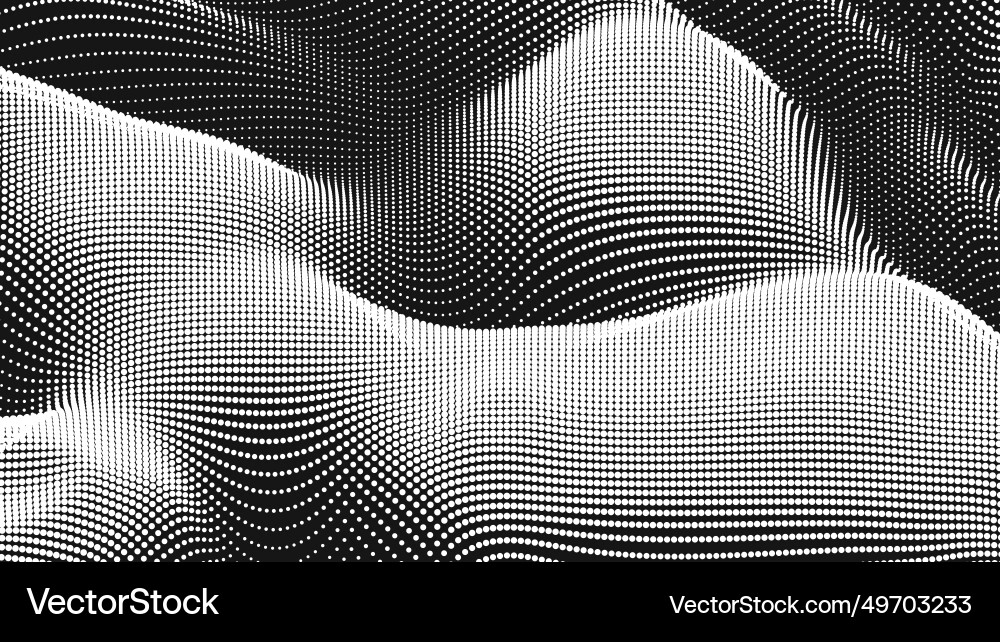 Point wave noise texture abstract dot background Point wave noise texture abstract dot background vector image