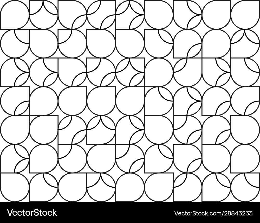 Seamless black circle pattern camouflage tiles net Seamless black circle pattern camouflage tiles net Vector Image