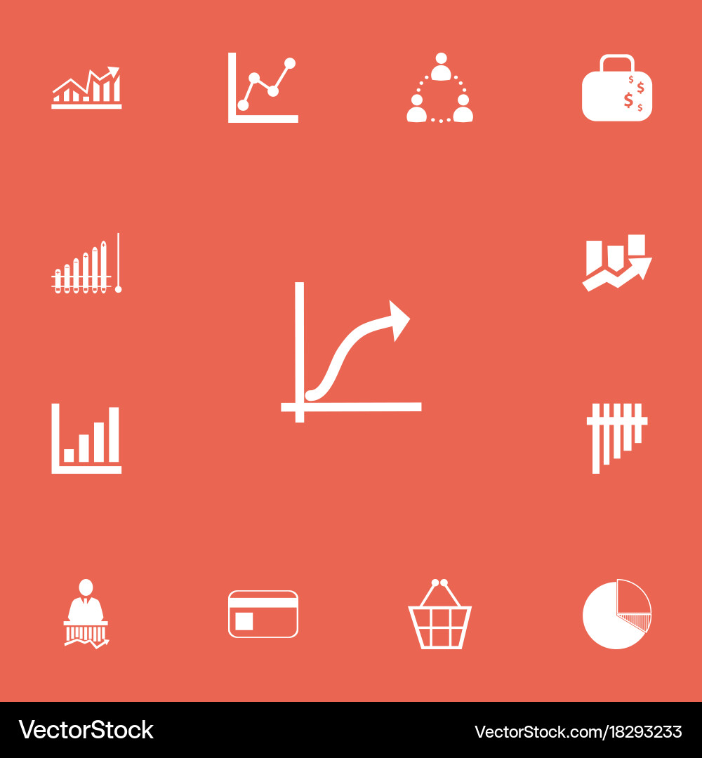 Set of 13 editable logical icons includes symbols vector image