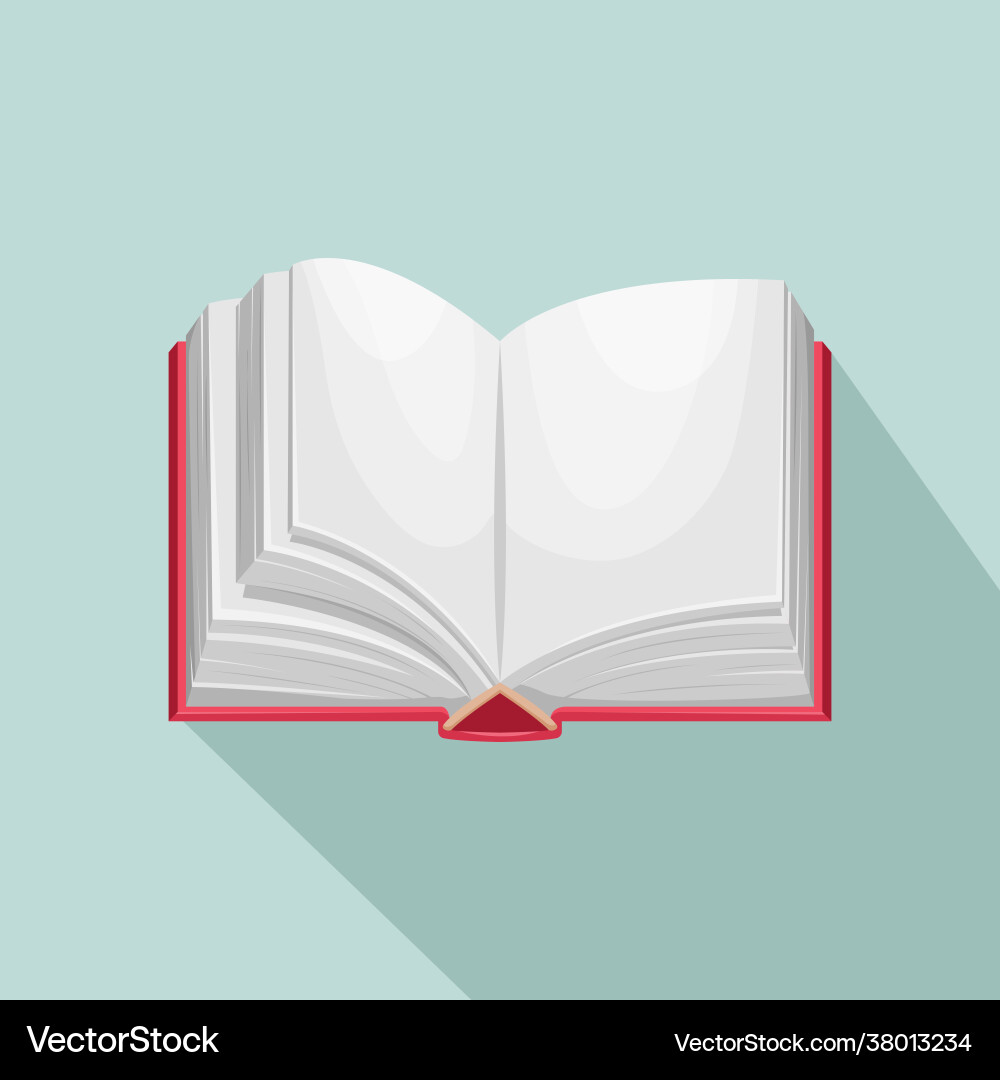 An open book top view place for text An open book top view place for text vector image