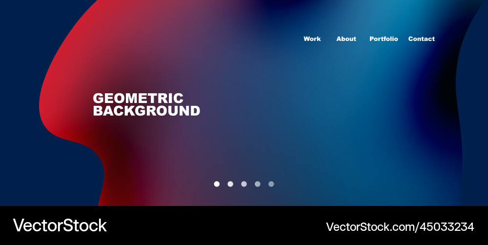 Flowing gradient colors and round elements Flowing gradient colors and round elements vector image