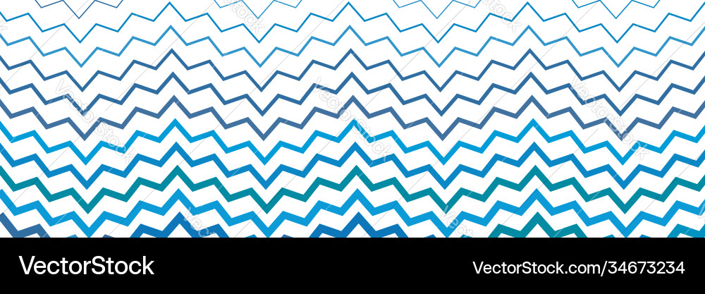 Wide rectangular format wavy waving zig-zag Wide rectangular format wavy waving zig-zag vector image