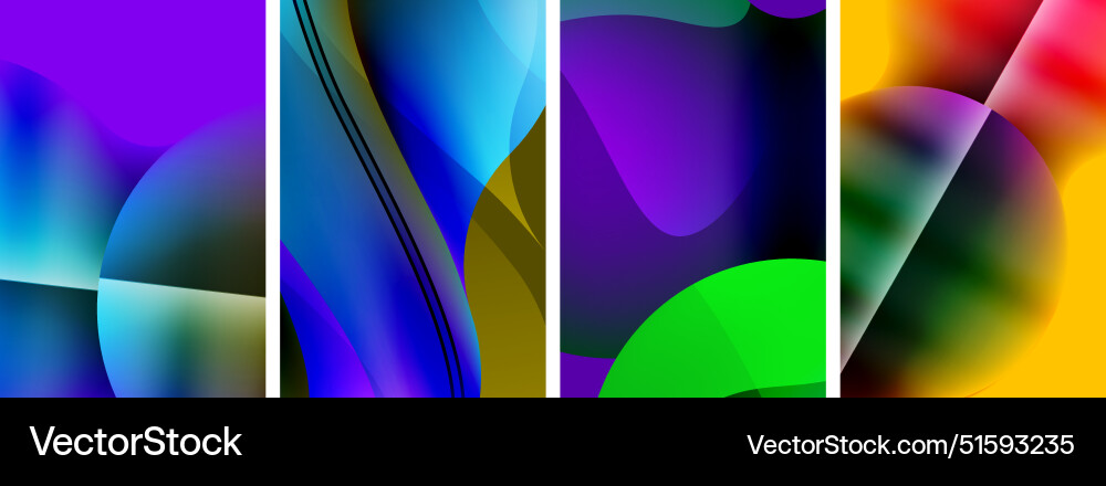 Abstract colors backgrounds Royalty Free Vector Image