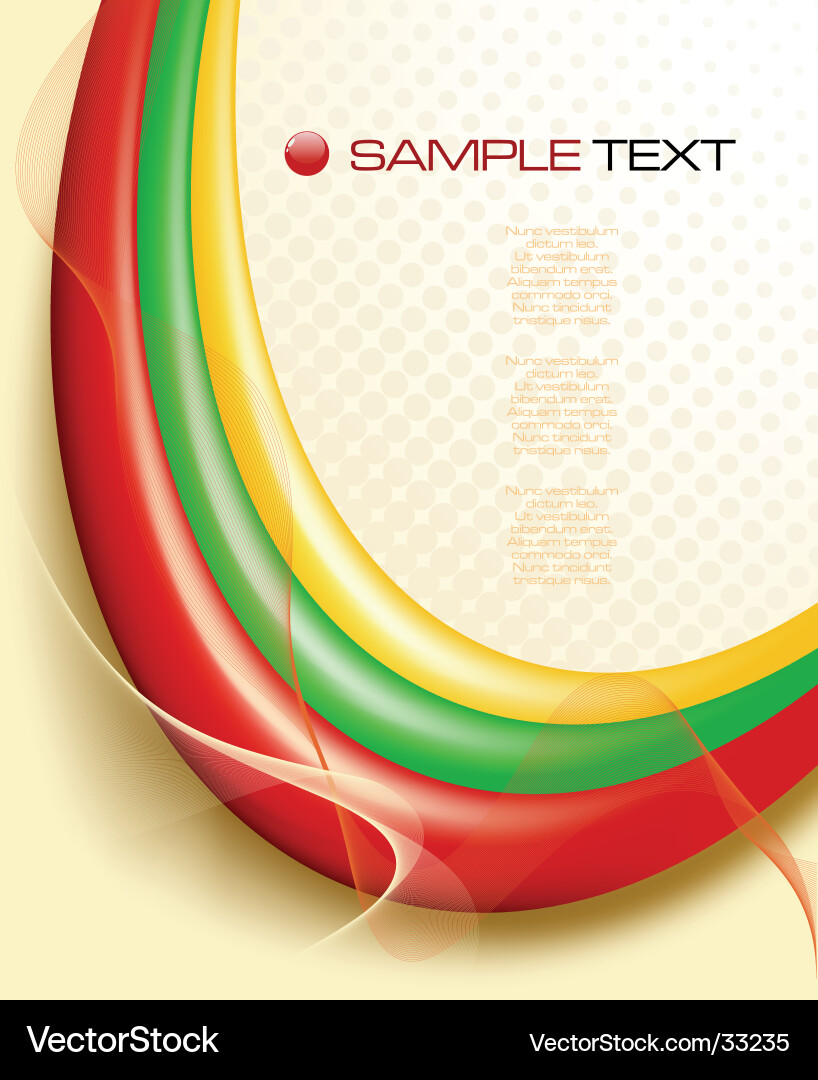 Dynamic Abstract Background vector image