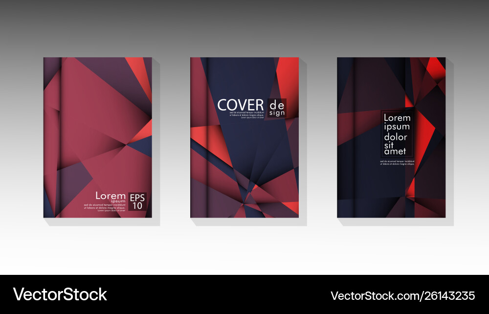 Gradient minimal geometric pattern design Vector Image