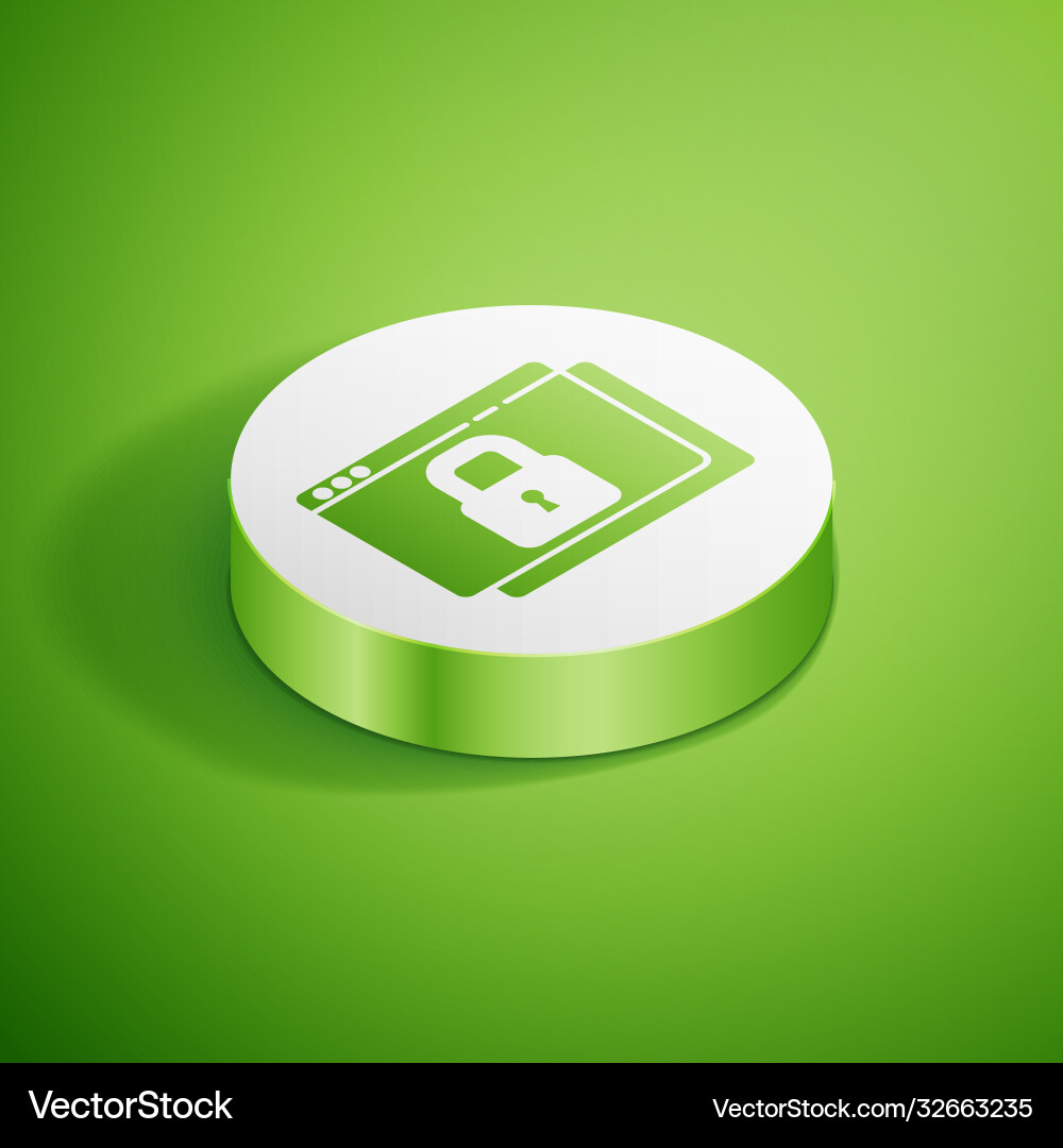 Isometric secure your site with https ssl icon Isometric secure your site with https ssl icon vector image