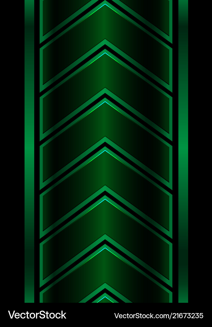 Metallic Arrow Abstract Pattern Vector Image