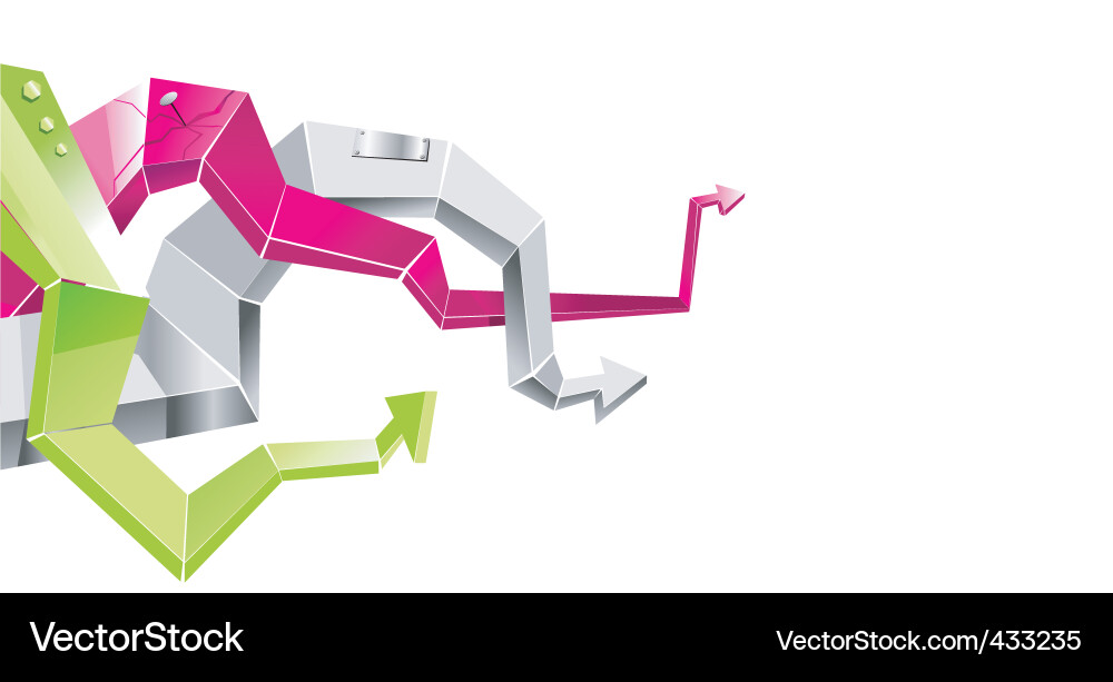 Modern Tech Icons - Abstract vector image