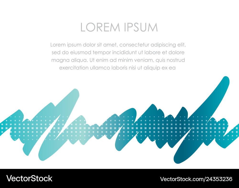 Seamless abstract background with text space Vector Image