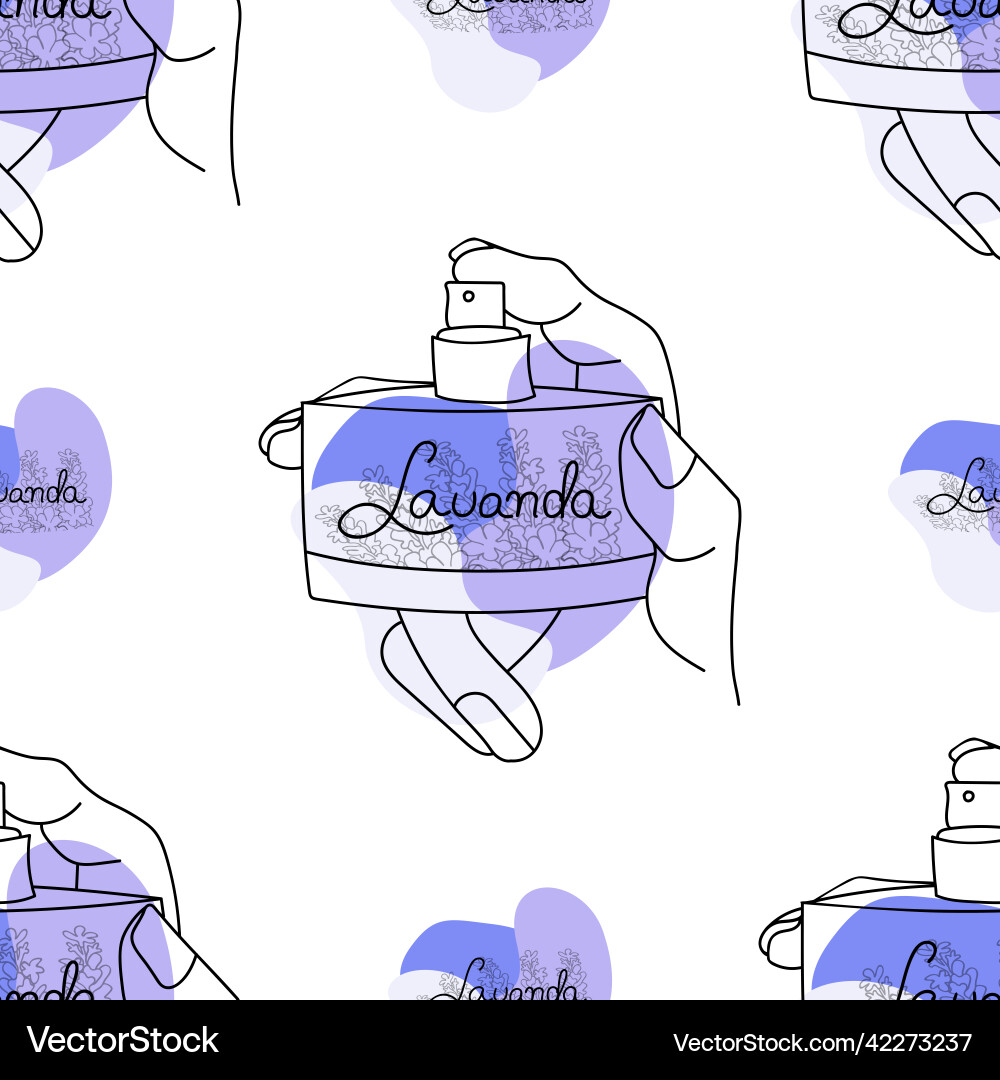 Background seamless pattern with a bottle Background seamless pattern with a bottle vector image