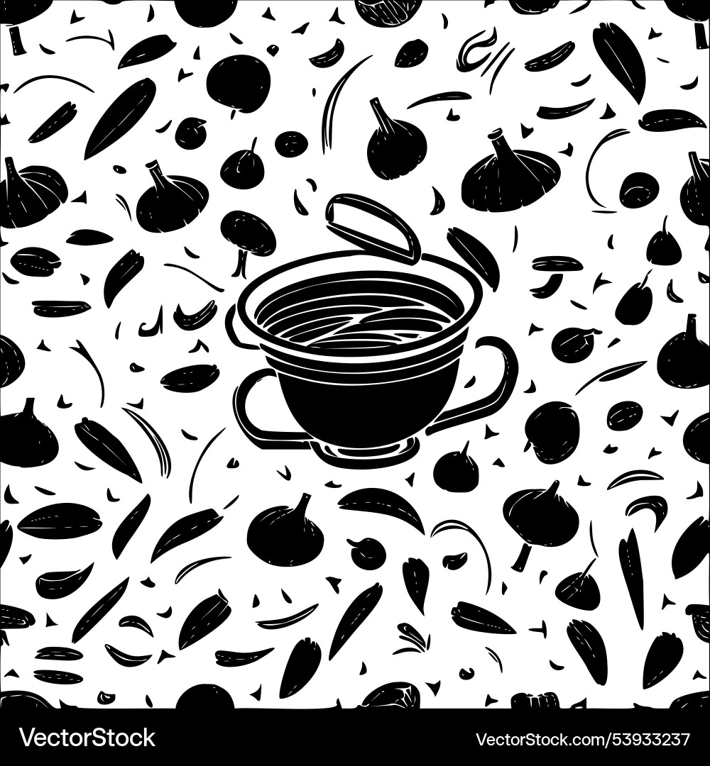 Cauldron abstract pattern seamless Cauldron abstract pattern seamless Vector Image