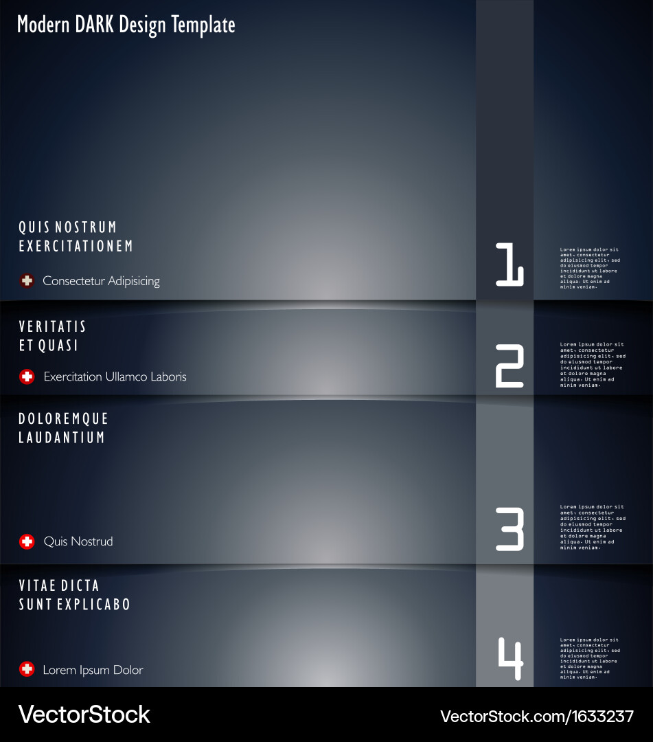 Dark Abstract Background vector image
