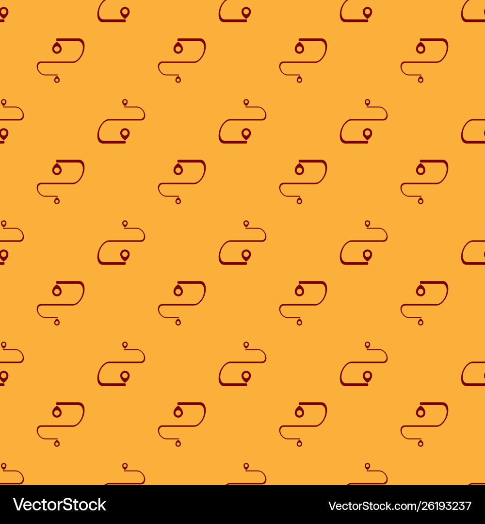 Red route location icon isolated seamless pattern Red route location icon isolated seamless pattern Vector Image
