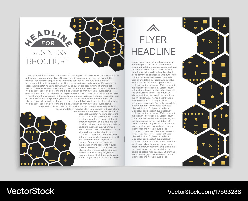 Abstract layout background set for art vector image