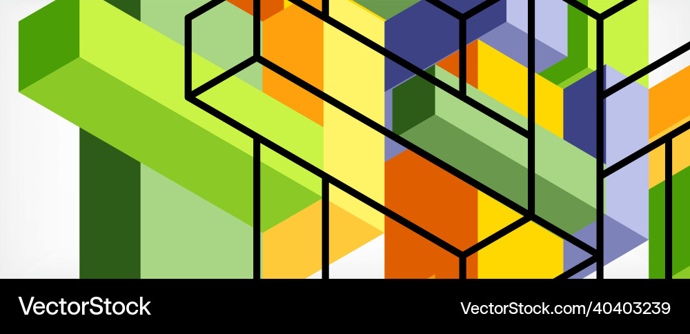 Abstract background 3d cubes cubic elements Abstract background 3d cubes cubic elements vector image