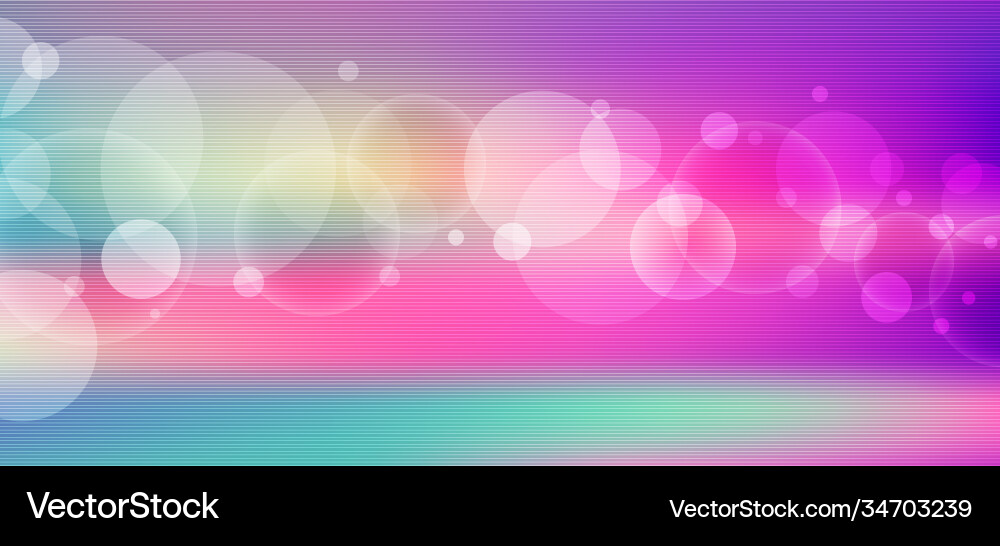 Abstract vibrant color blurred with bokeh fantasy Abstract vibrant color blurred with bokeh fantasy vector image