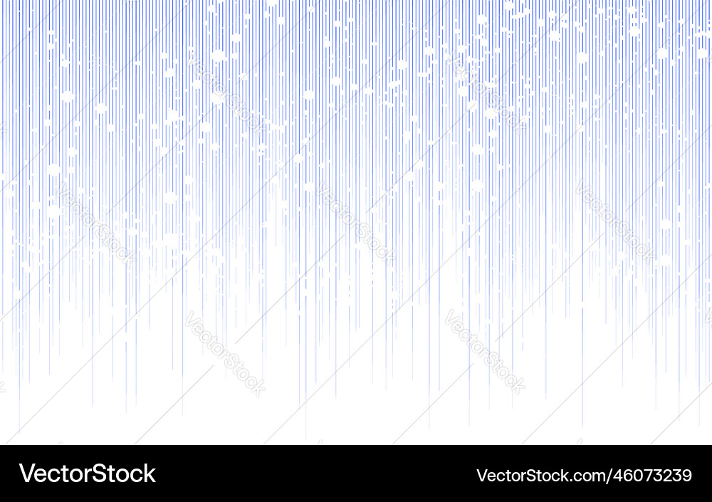 Blue top-to-bottom effect line with splashes Blue top-to-bottom effect line with splashes vector image