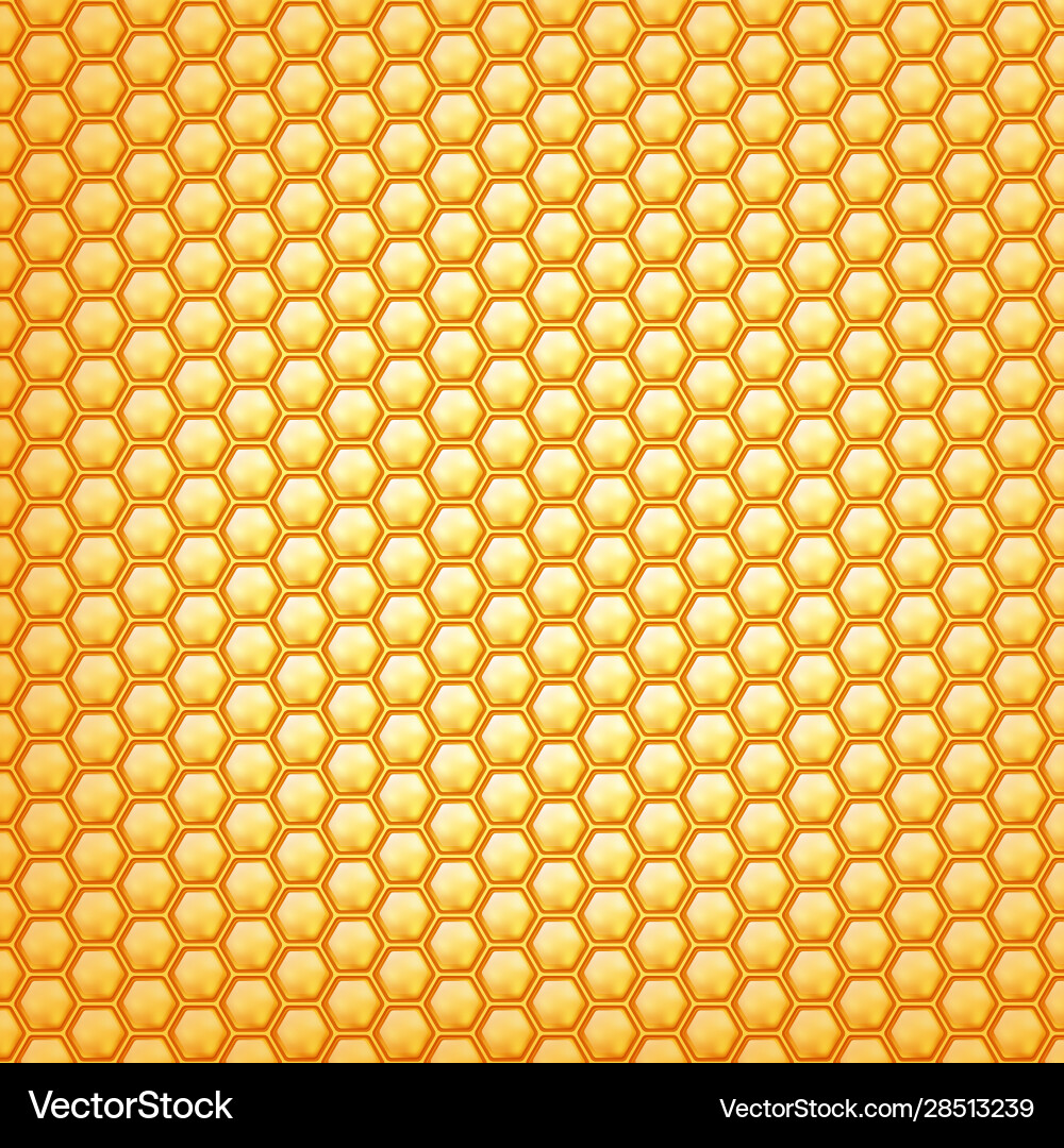 Honeycomb Pattern Background vector image