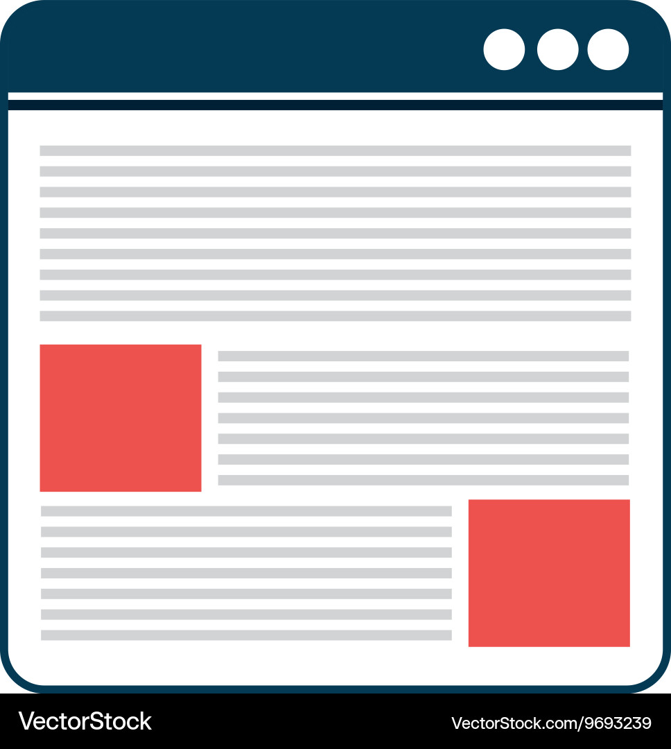 Responsive web design isolated icon vector image