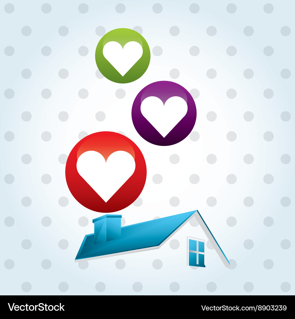 Smart house design Royalty Free Vector Image - VectorStock