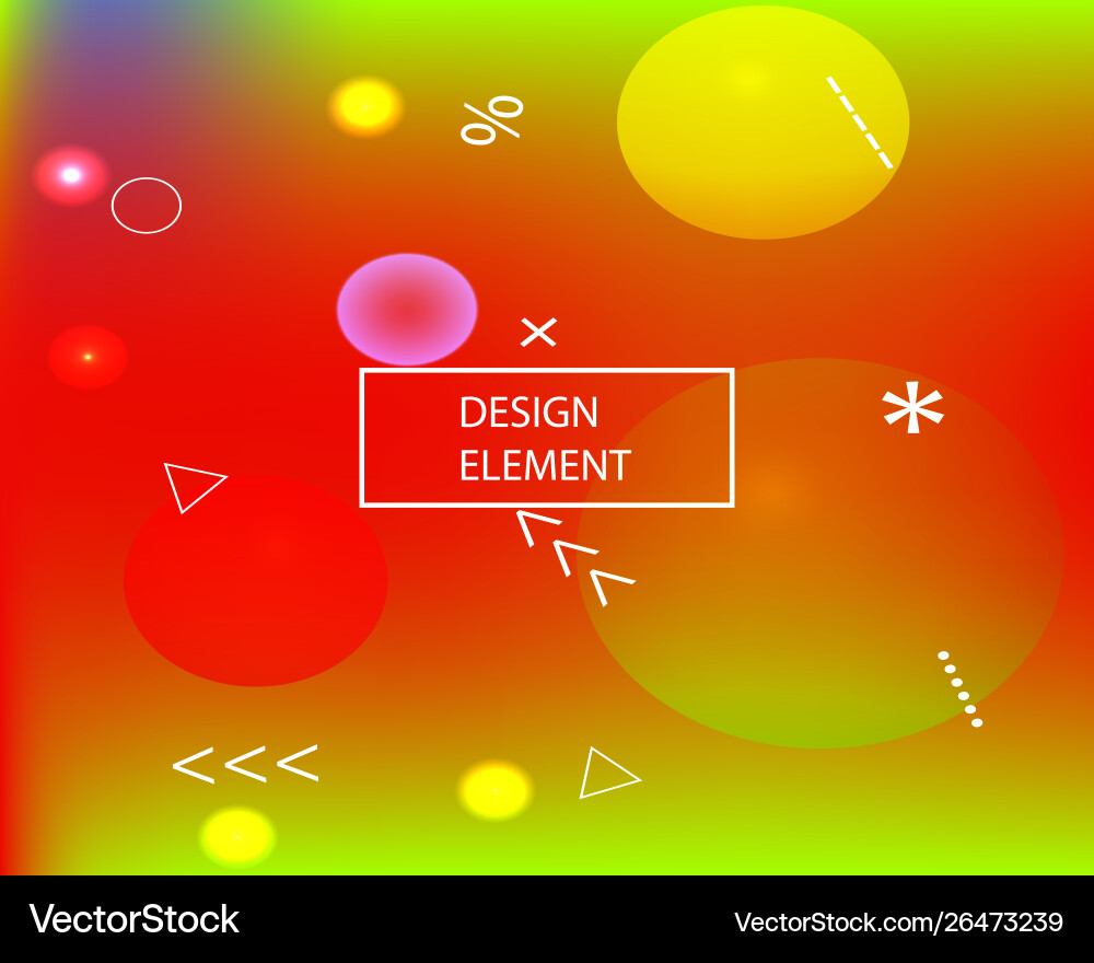 Smooth gradient mesh vector image