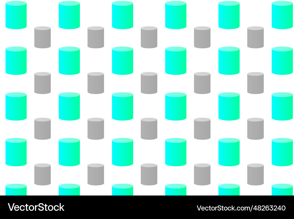 Abstract cylinder pattern background Vector Image