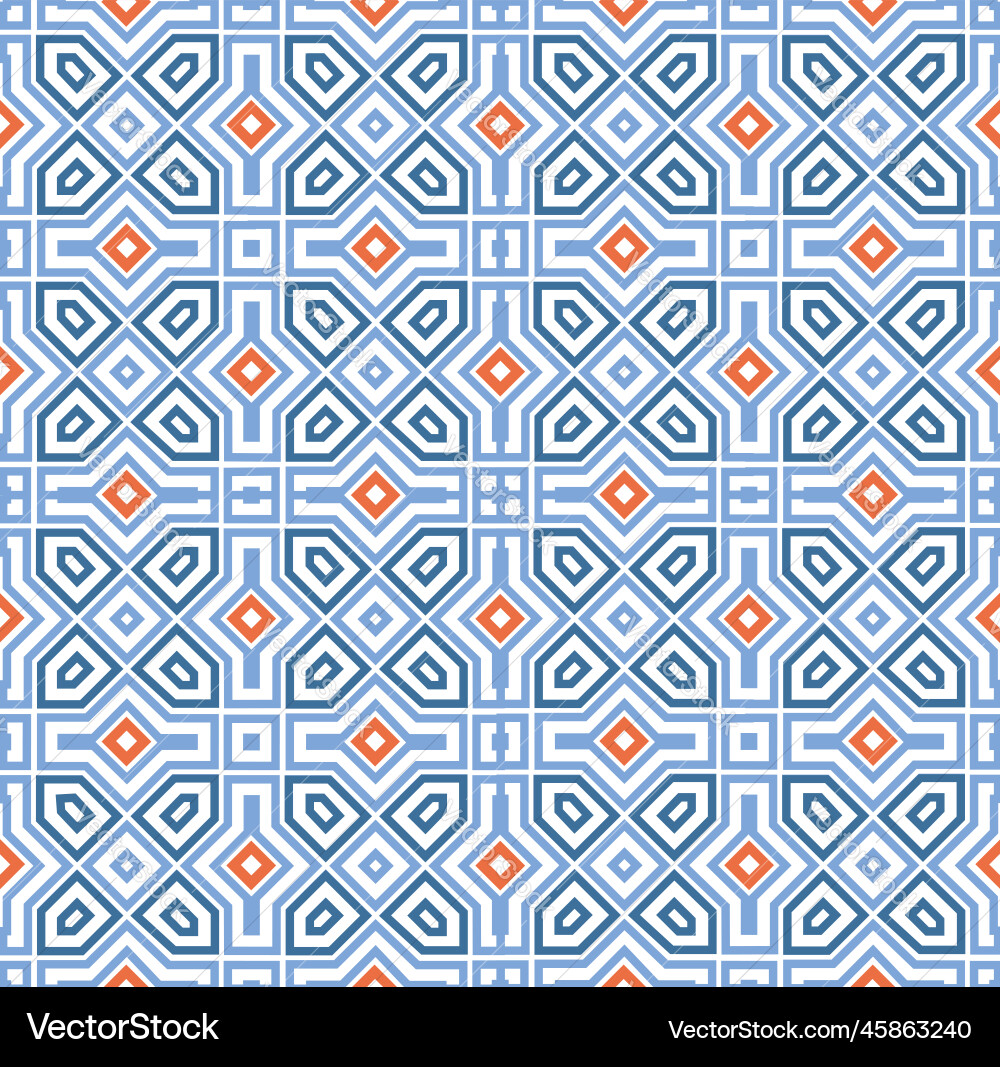 Abstract geometric shape and diagonal line vector image