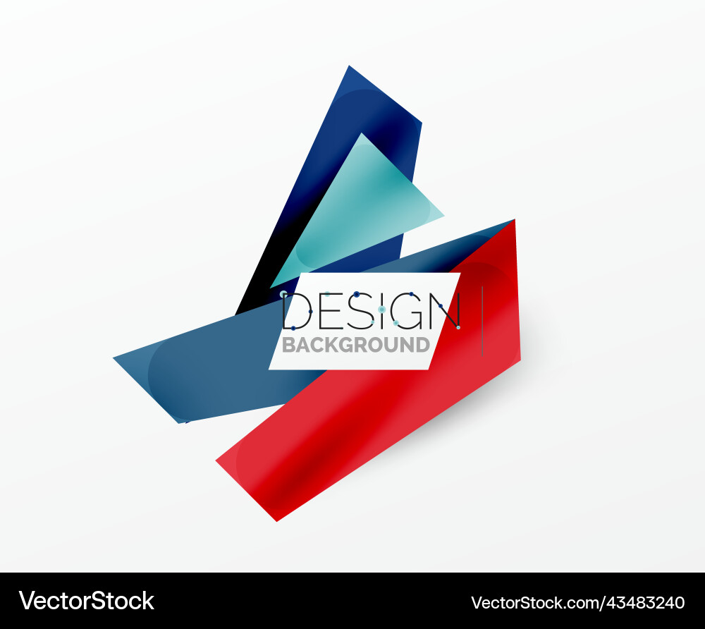 Background abstract overlapping shapes minimal Background abstract overlapping shapes minimal Vector Image