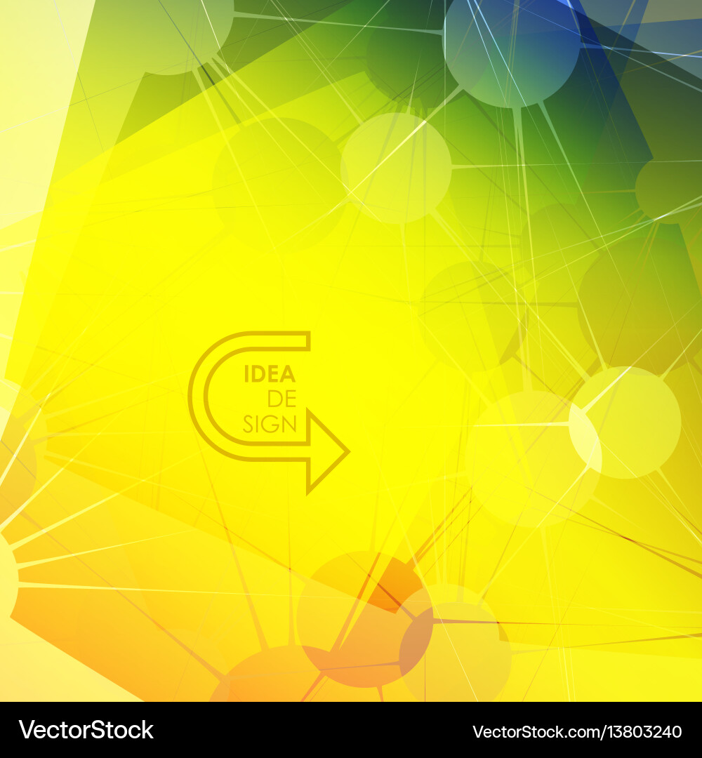 Dynamic molecule structure science and connection Dynamic molecule structure science and connection vector image