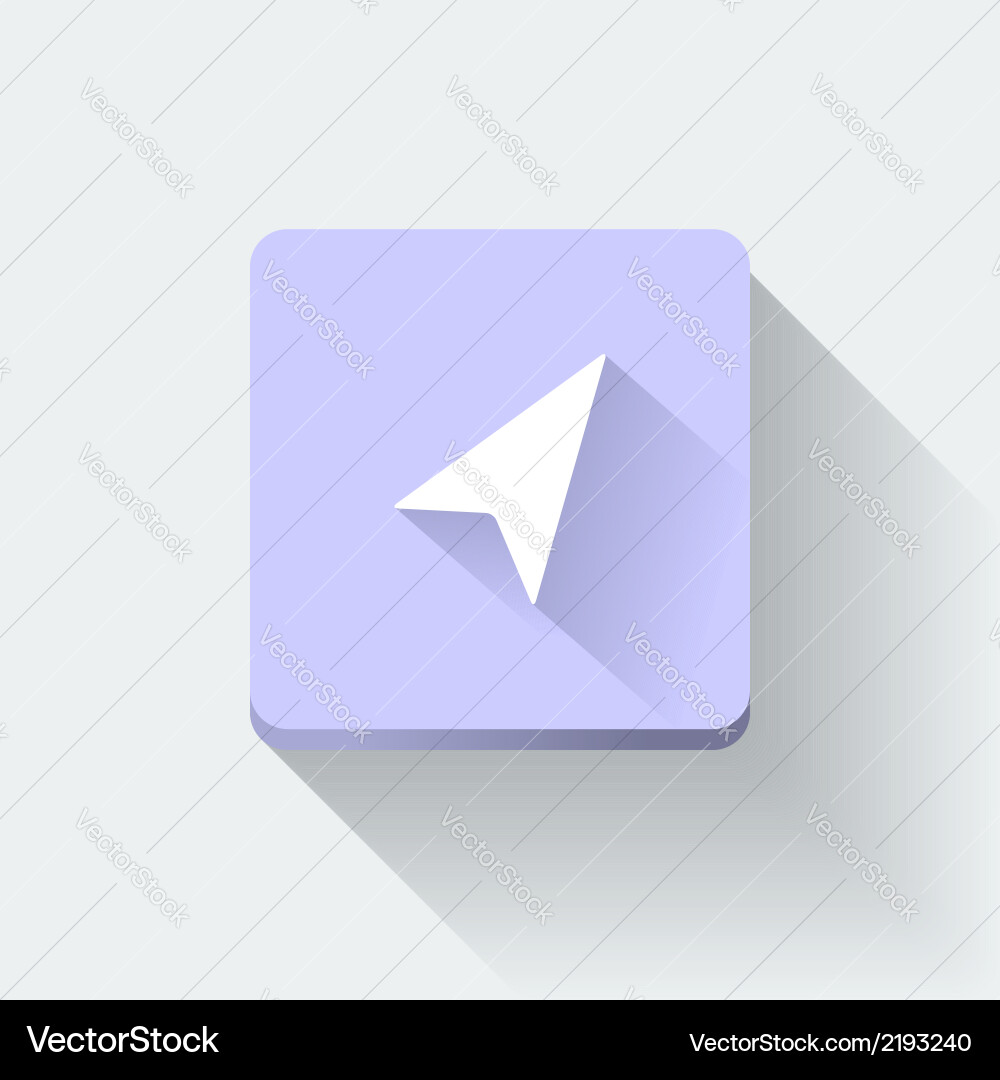 GPS Location Icon Vector Image