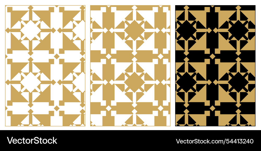 Set of patterns with crosses stripes lines Set of patterns with crosses stripes lines vector image