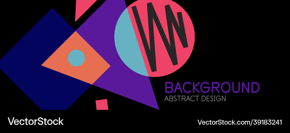 Abstract background blocks lines triangles Abstract background blocks lines triangles vector image