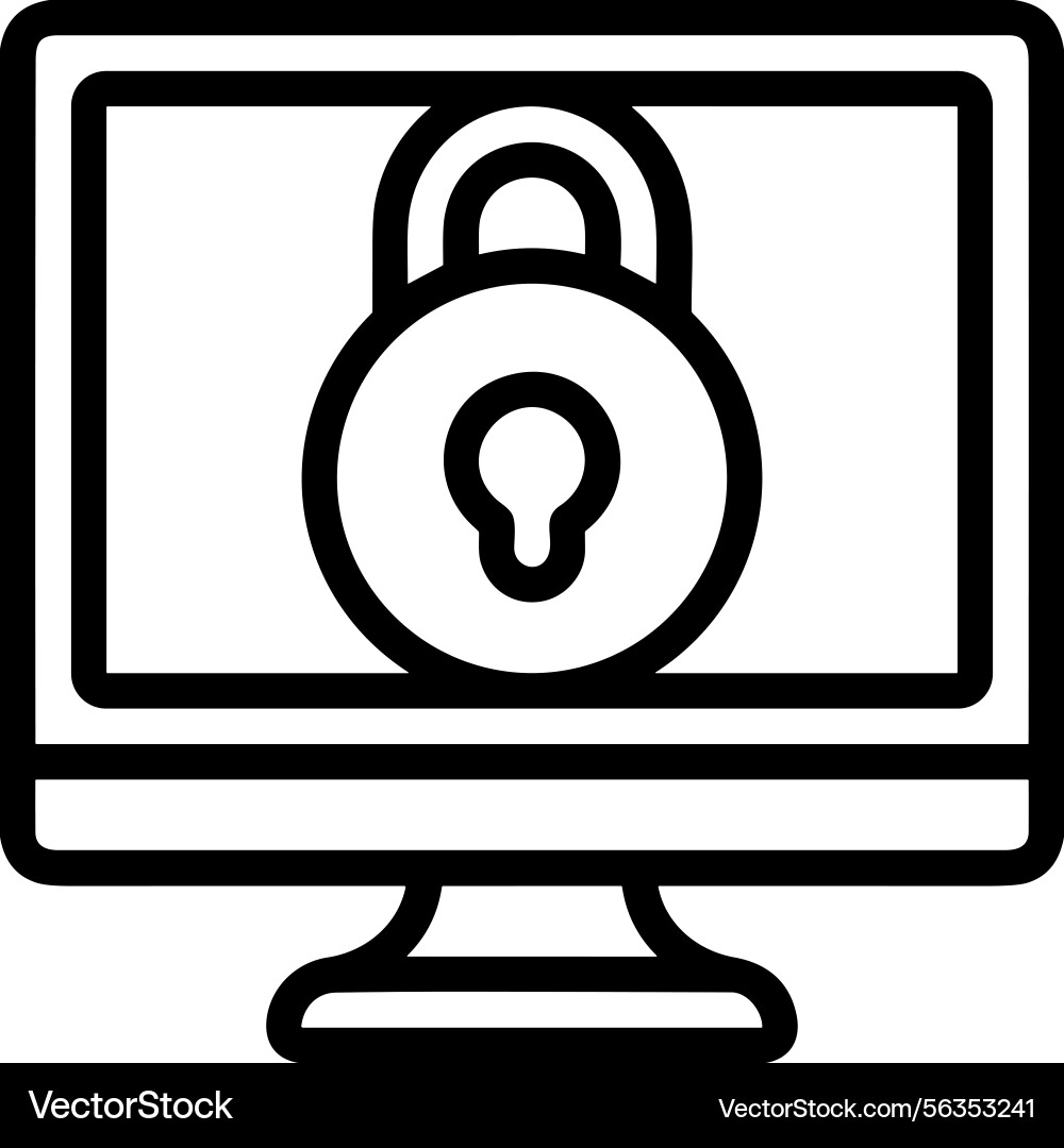 Computer icon symbol image Vector Image