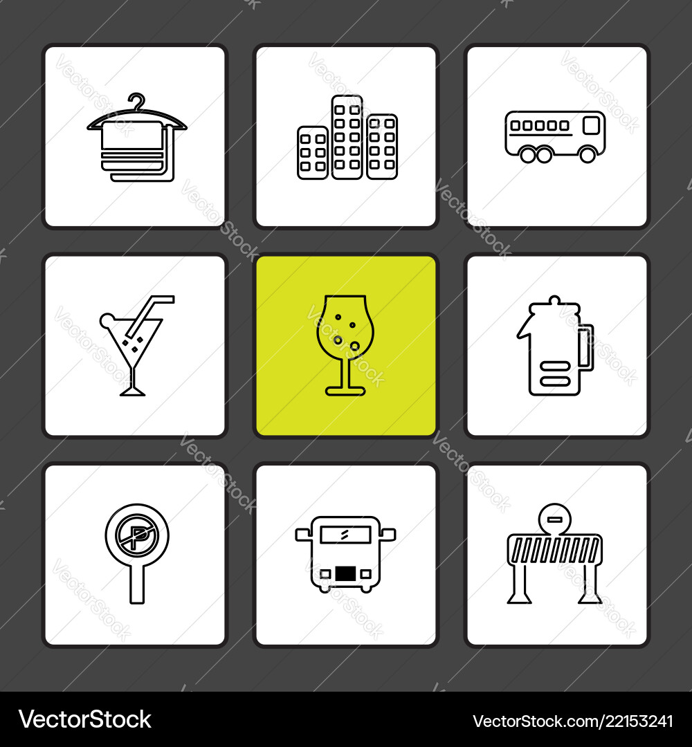 Multimedia camera user interface technology Vector Image
