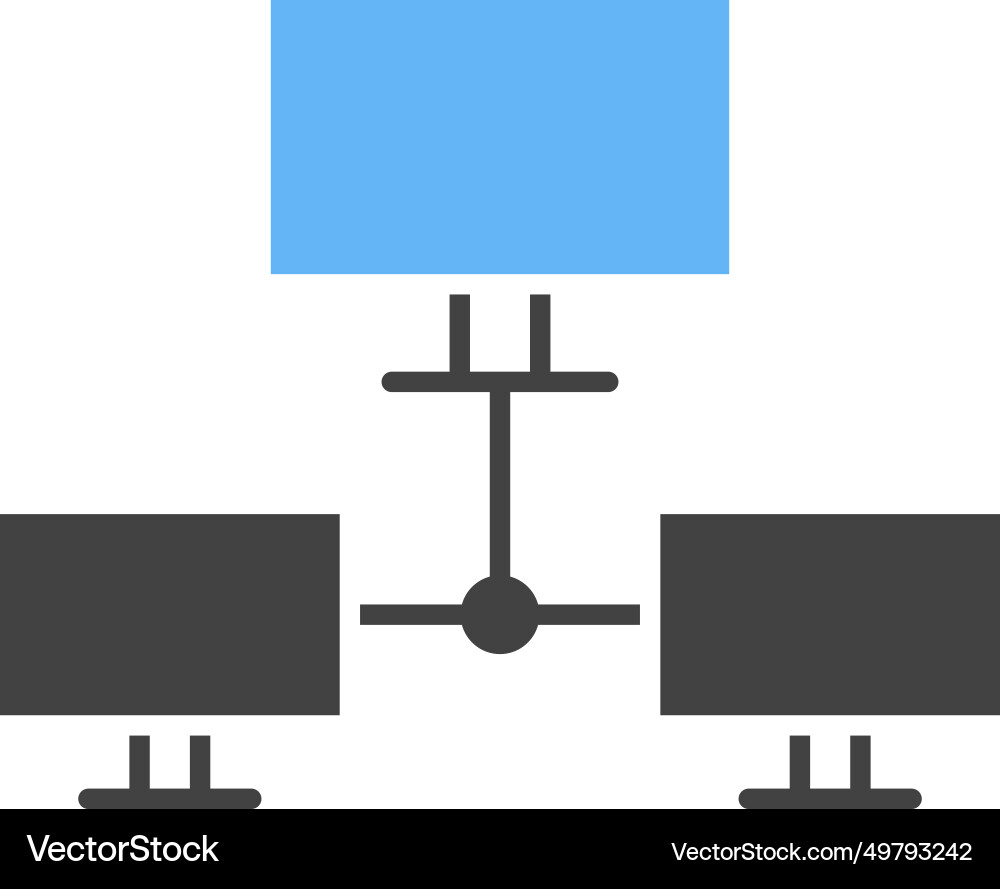 Systems network icon image vector image